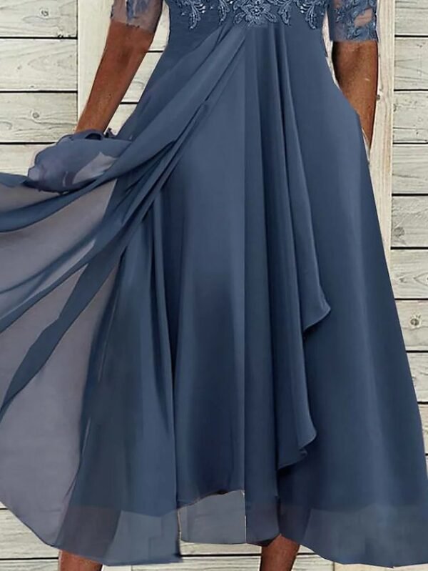 Women's Maxi Dress Lace Swing Dress Elegant Occasion - Image 10