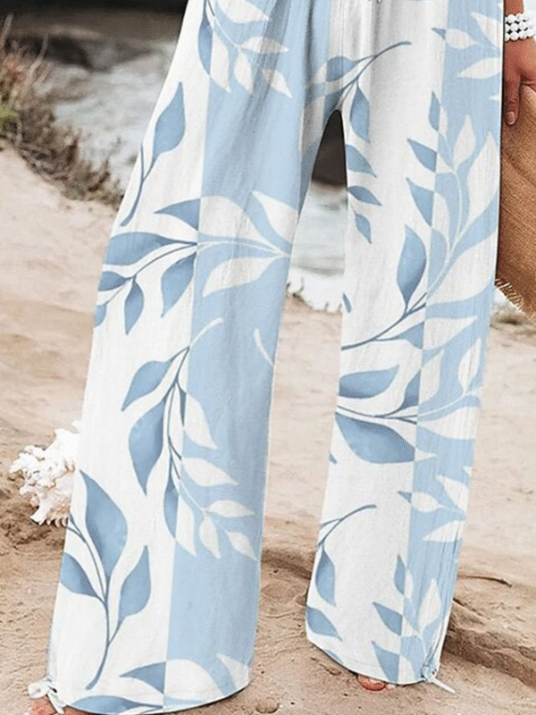 Loose Cotton Casual Pants - Image 3