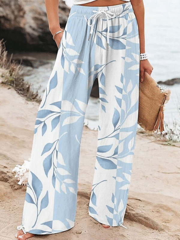 Loose Cotton Casual Pants - Image 2