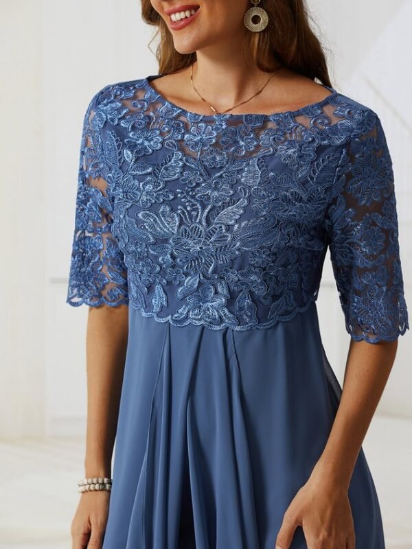 Women's Maxi Dress Lace Swing Dress Elegant Occasion - Image 13