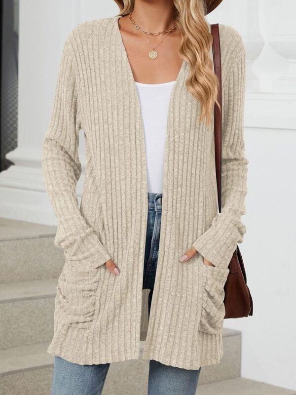 Casual Plain Kimono - Image 7