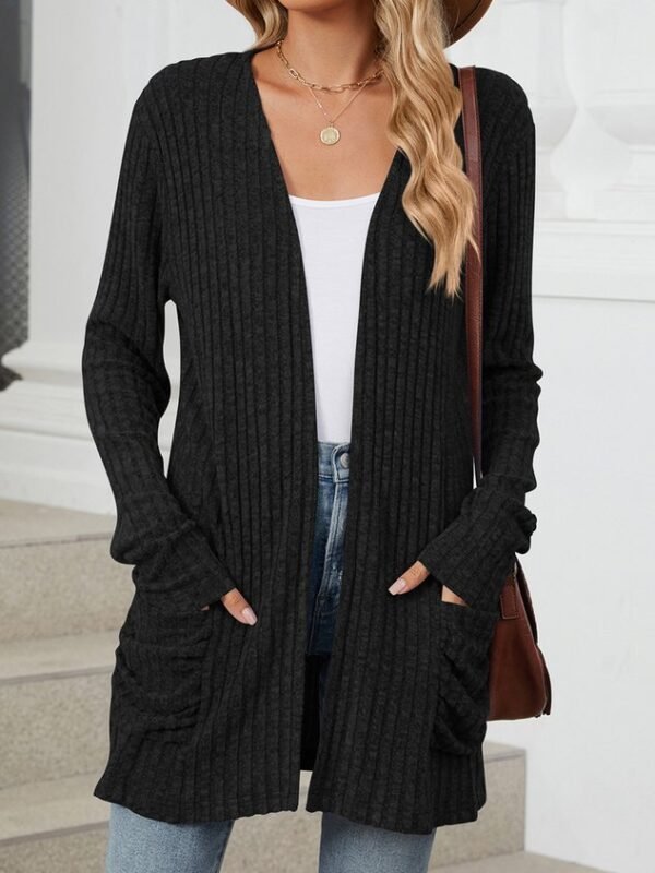 Casual Plain Kimono - Image 12