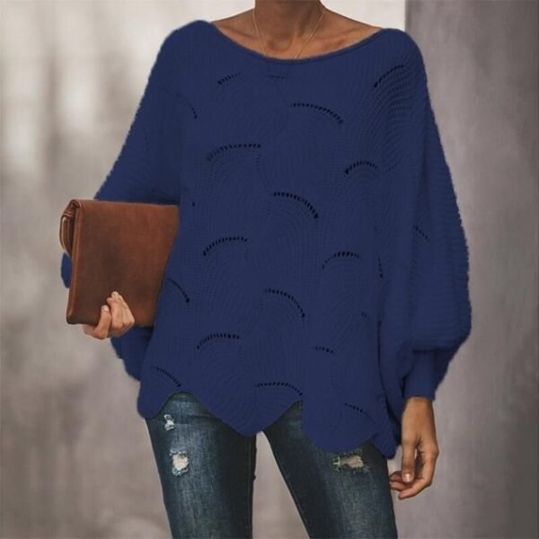 Yarn/Wool Yarn Casual Sweater - Image 4