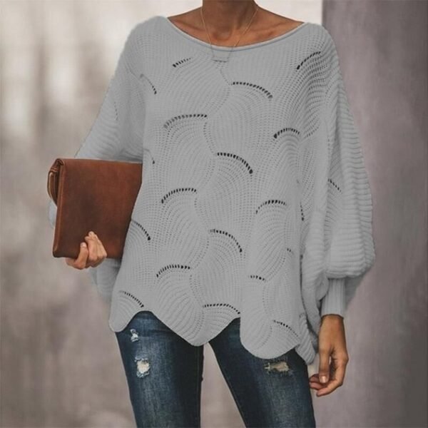 Yarn/Wool Yarn Casual Sweater - Image 6
