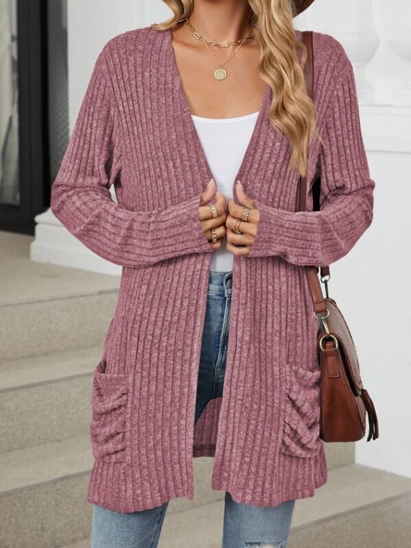 Casual Plain Kimono - Image 2