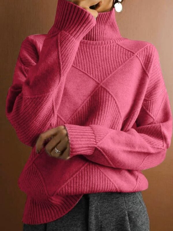 Yarn/Wool Yarn Casual Sweater - Image 8