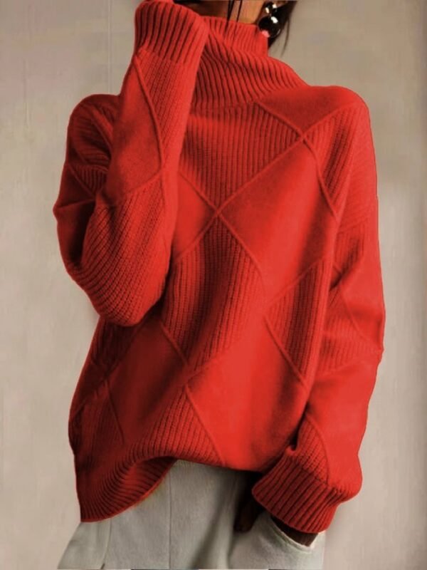 Yarn/Wool Yarn Casual Sweater - Image 10
