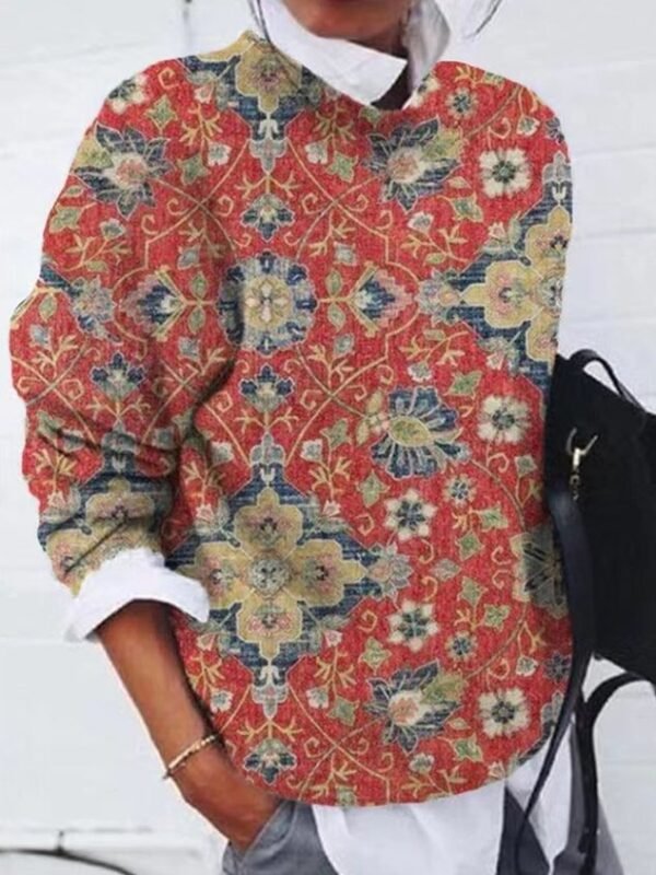 Ethnic Loose Casual Top - Image 4