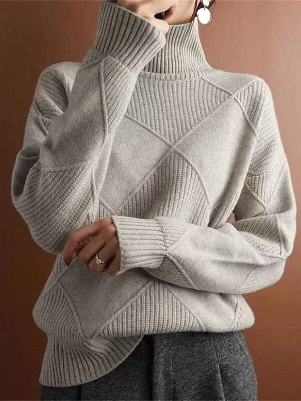 Yarn/Wool Yarn Casual Sweater - Image 12