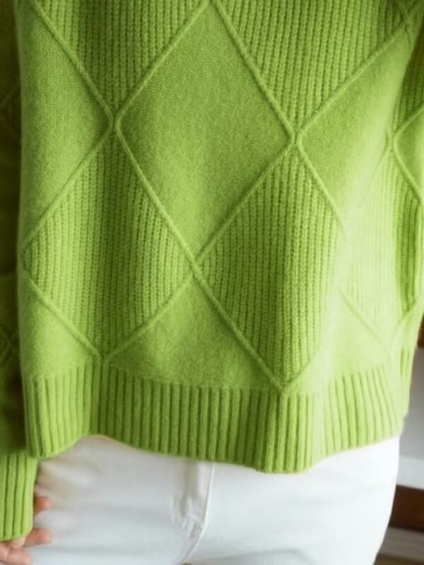 Yarn/Wool Yarn Casual Sweater - Image 6