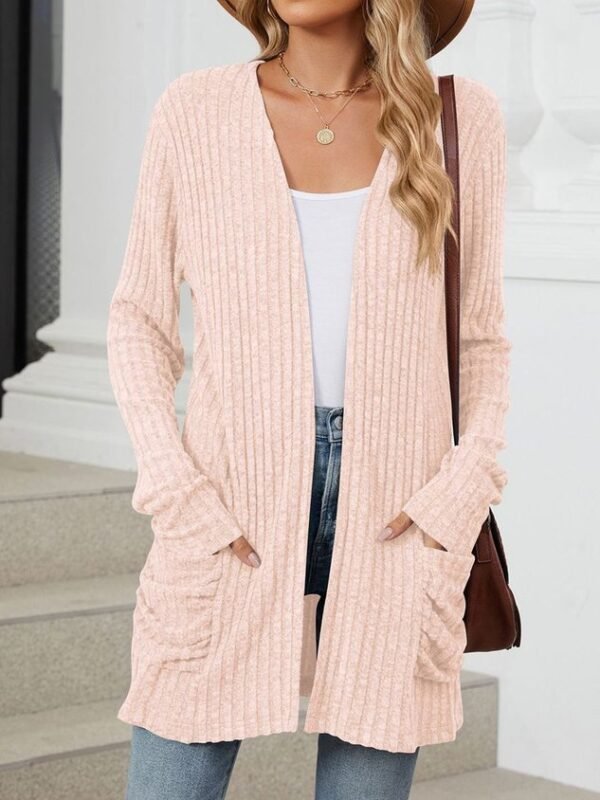 Casual Plain Kimono - Image 11