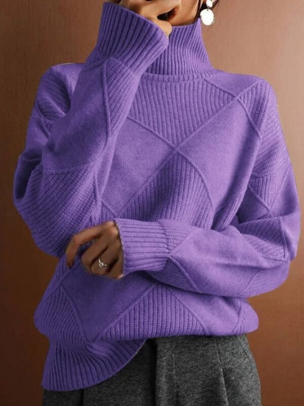 Yarn/Wool Yarn Casual Sweater - Image 9
